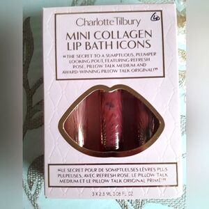 CHARLOTTE MINI COLLAGEN LIP BATH ICONS